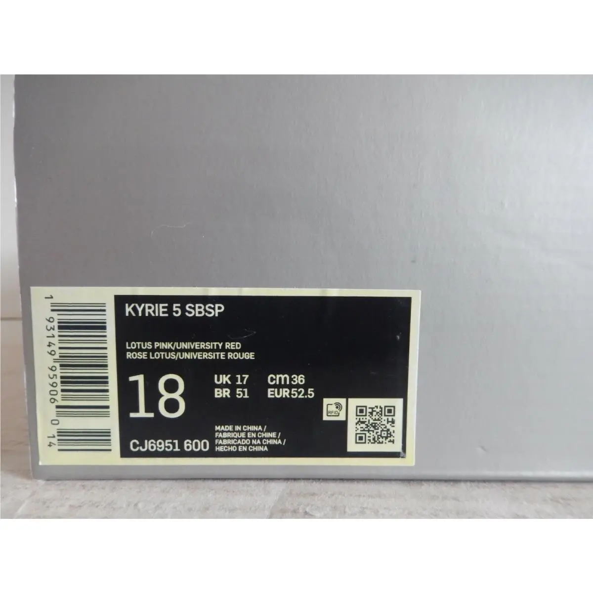 Nike shoes - Nike Kyrie 5 - Kyrie - CJ6951-600 - Pink (UPC: 193149959060) 3