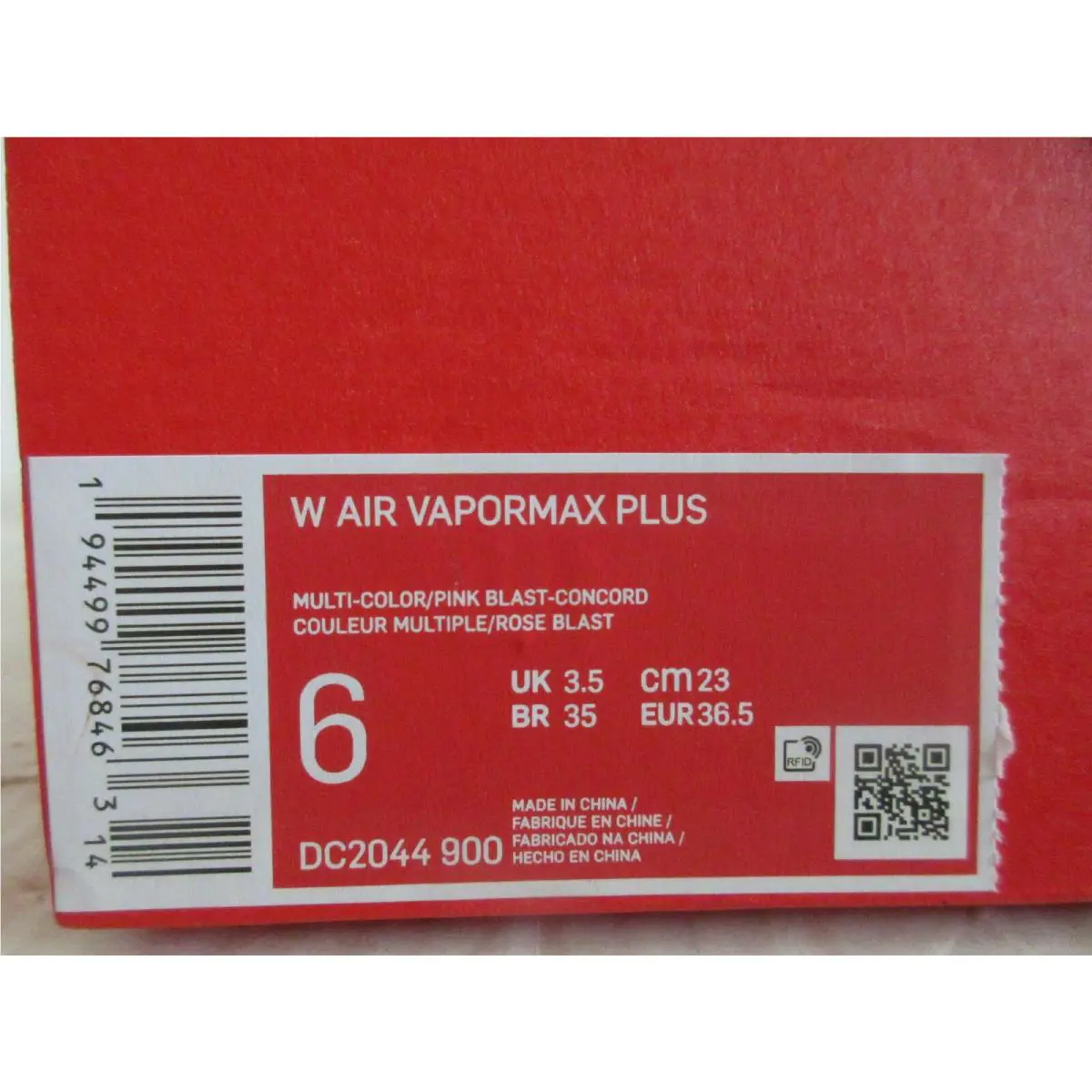 Nike shoes - Nike Air Vapormax Plus - Air Vapormax Plus - DC2044-900 - Multicolor (UPC: 194499768463) 3