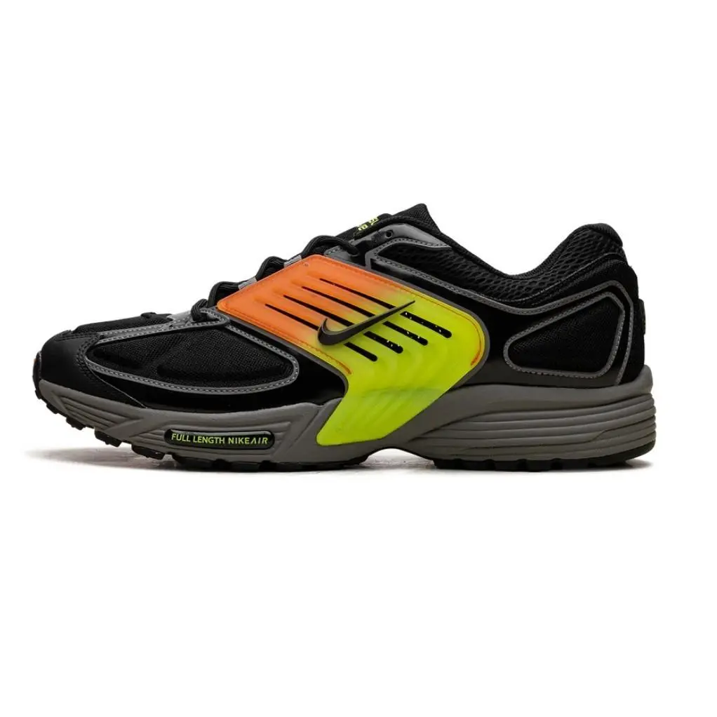 Nike Air Pegasus Wave Men`s Size 9.5 Black Gradient Cage Orange/yellow
