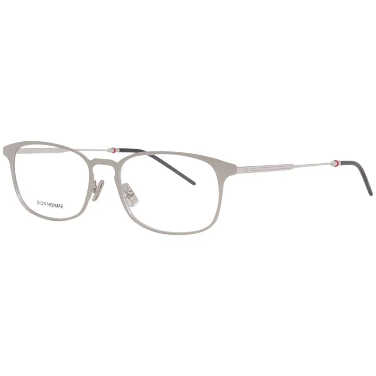 Dior Homme Dior0223 Ctl Eyeglasses Frame Men`s Matte Palladium Full Rim 54mm - Frame: Silver