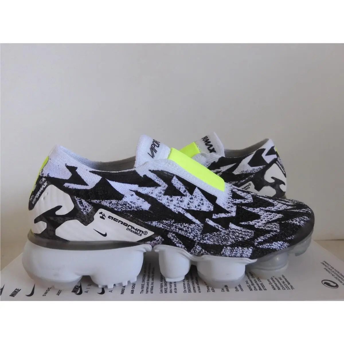 Nike shoes - Nike Air VaporMax Flyknit Moc 2 - AQ0996-001 - Volt (UPC: 640135884627) 0