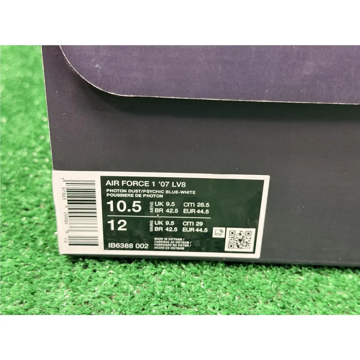 Nike shoes - Nike Air Force 1 `07 LV8 - IB6388-002 - PHOTON DUST/PSYCHIC BLUE-WHITE (UPC: 197863099866) 10