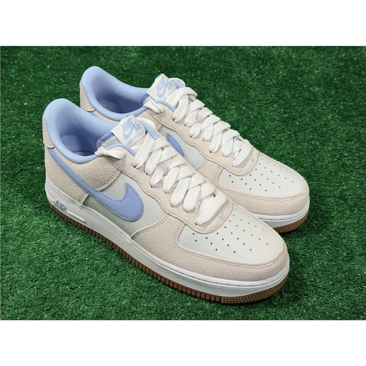 Nike shoes - Nike Air Force 1 `07 LV8 - IB6388-002 - PHOTON DUST/PSYCHIC BLUE-WHITE (UPC: 197863099866) 0