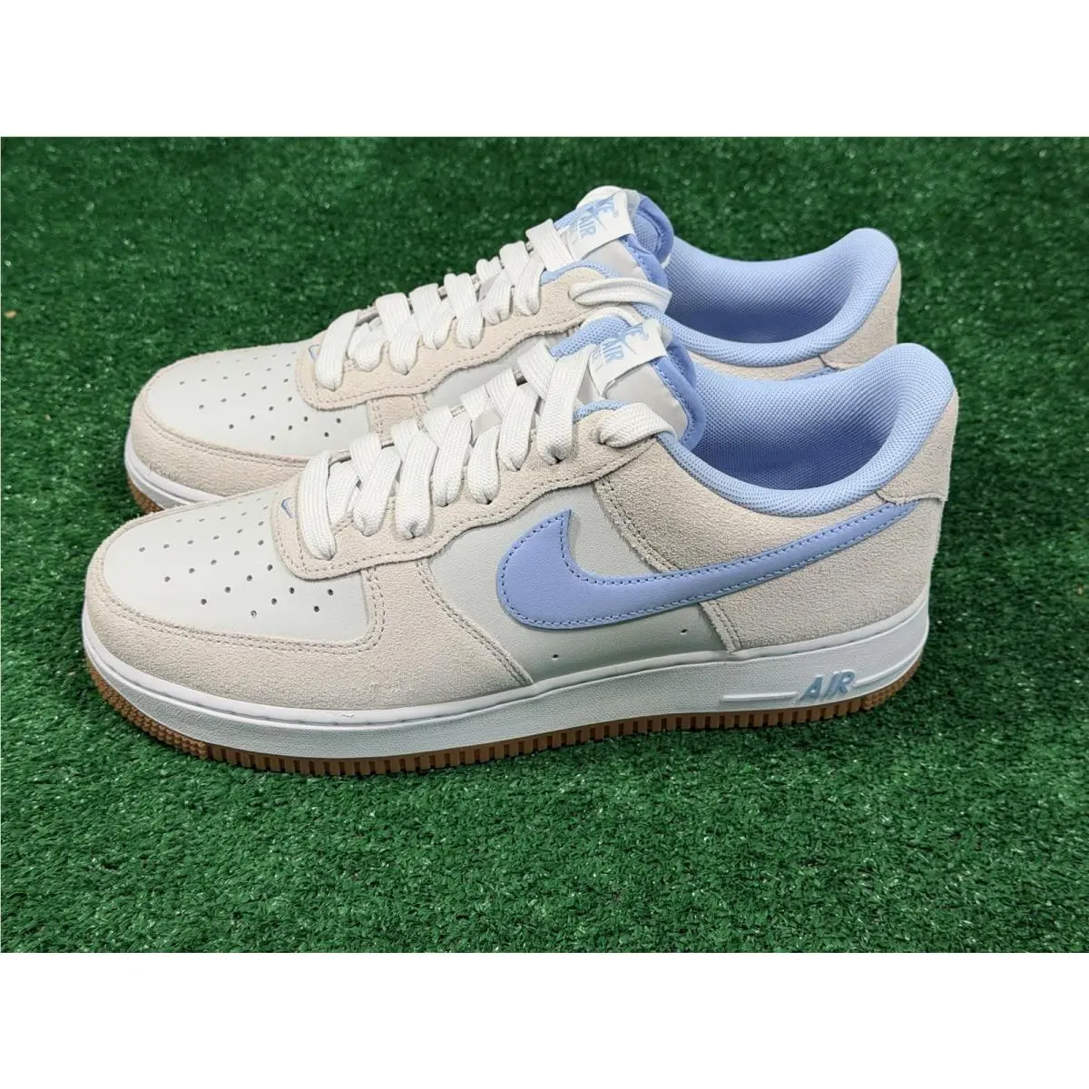 Nike shoes - Nike Air Force 1 `07 LV8 - IB6388-002 - PHOTON DUST/PSYCHIC BLUE-WHITE (UPC: 197863099866) 3