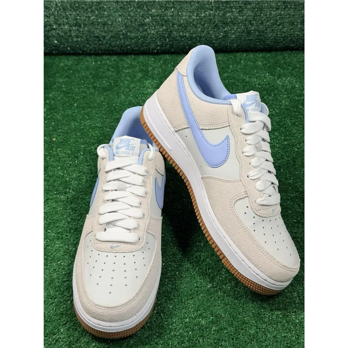 Nike shoes - Nike Air Force 1 `07 LV8 - IB6388-002 - PHOTON DUST/PSYCHIC BLUE-WHITE (UPC: 197863099866) 5