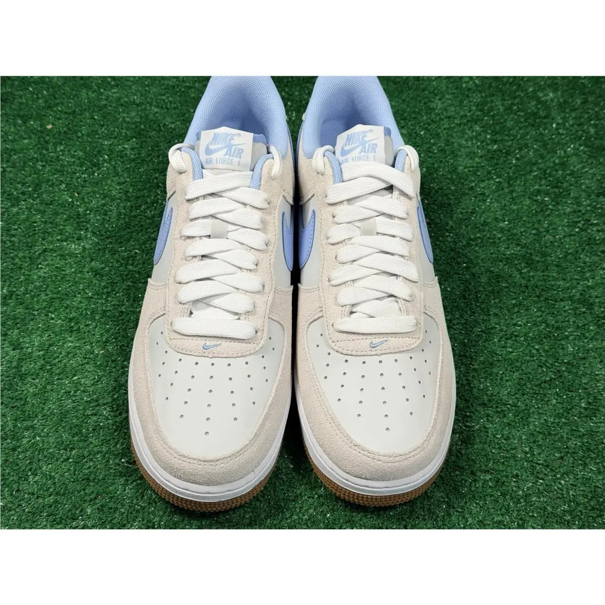 Nike shoes - Nike Air Force 1 `07 LV8 - IB6388-002 - PHOTON DUST/PSYCHIC BLUE-WHITE (UPC: 197863099866) 6