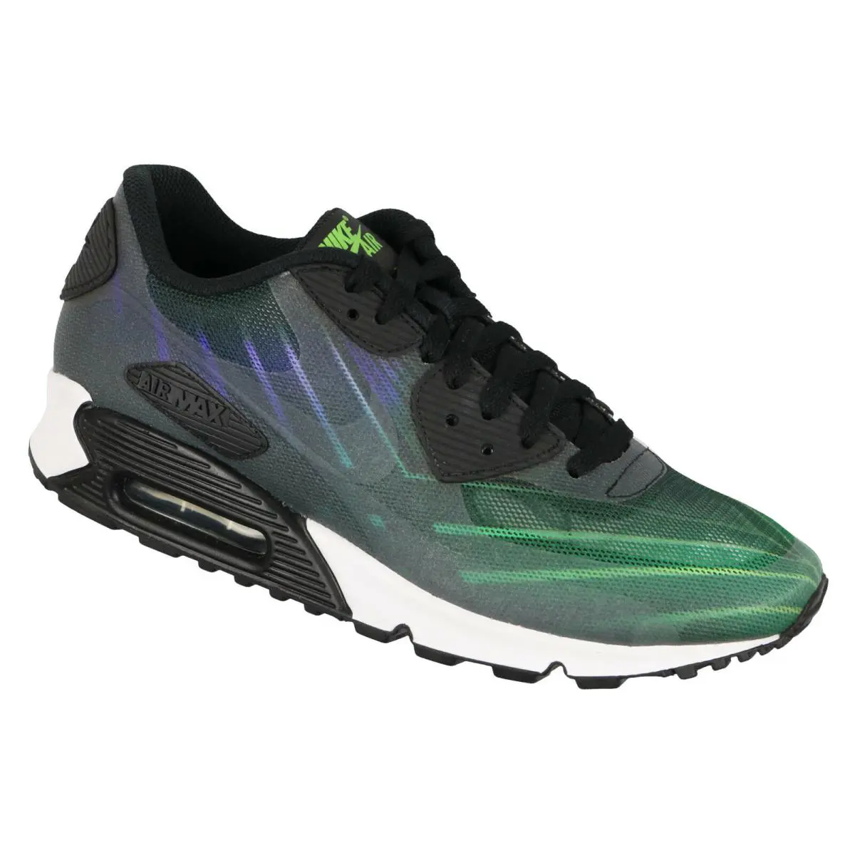 Nike Air Max 90 + Hurley Phantom 4D Running Shoes sz 15 Dalek Salvation Malibu - Black