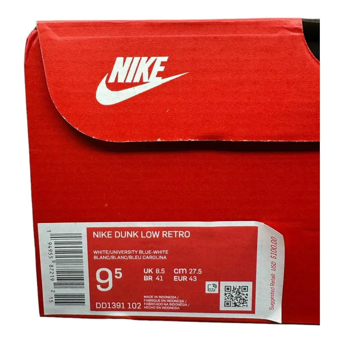 Nike shoes - Nike Dunk Low - Dunk Low - DD1391-102 - Blue 7