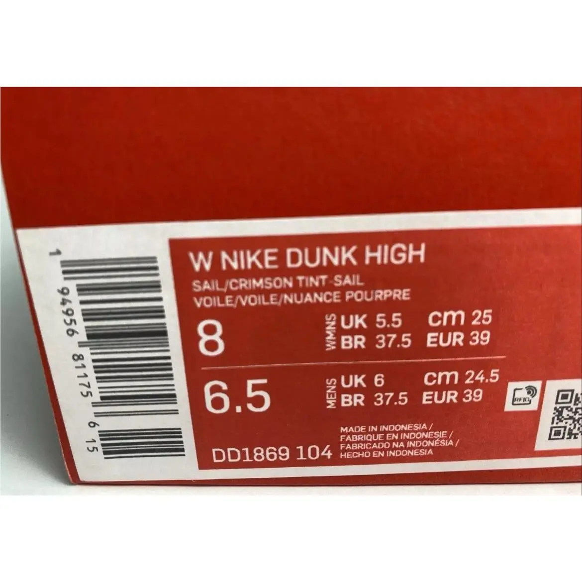 Nike shoes - Nike Dunk High - Dunk High - DD1869 104 - Multicolor 4