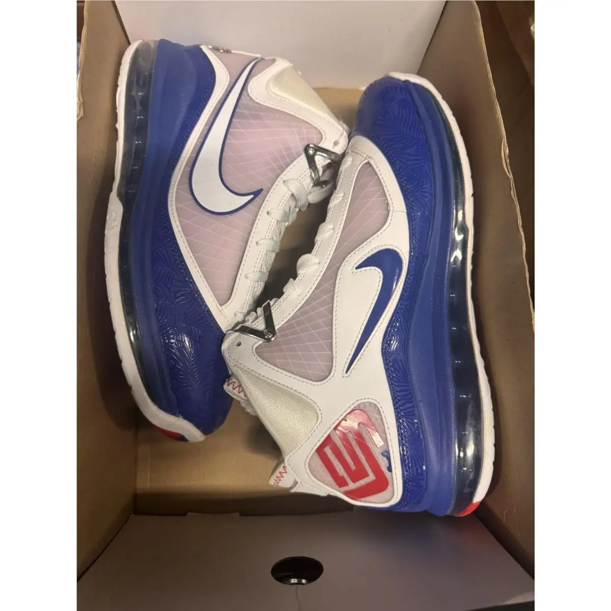Nike shoes - Nike LeBron 7 - LeBron - DJ5158-100 - Blue 6