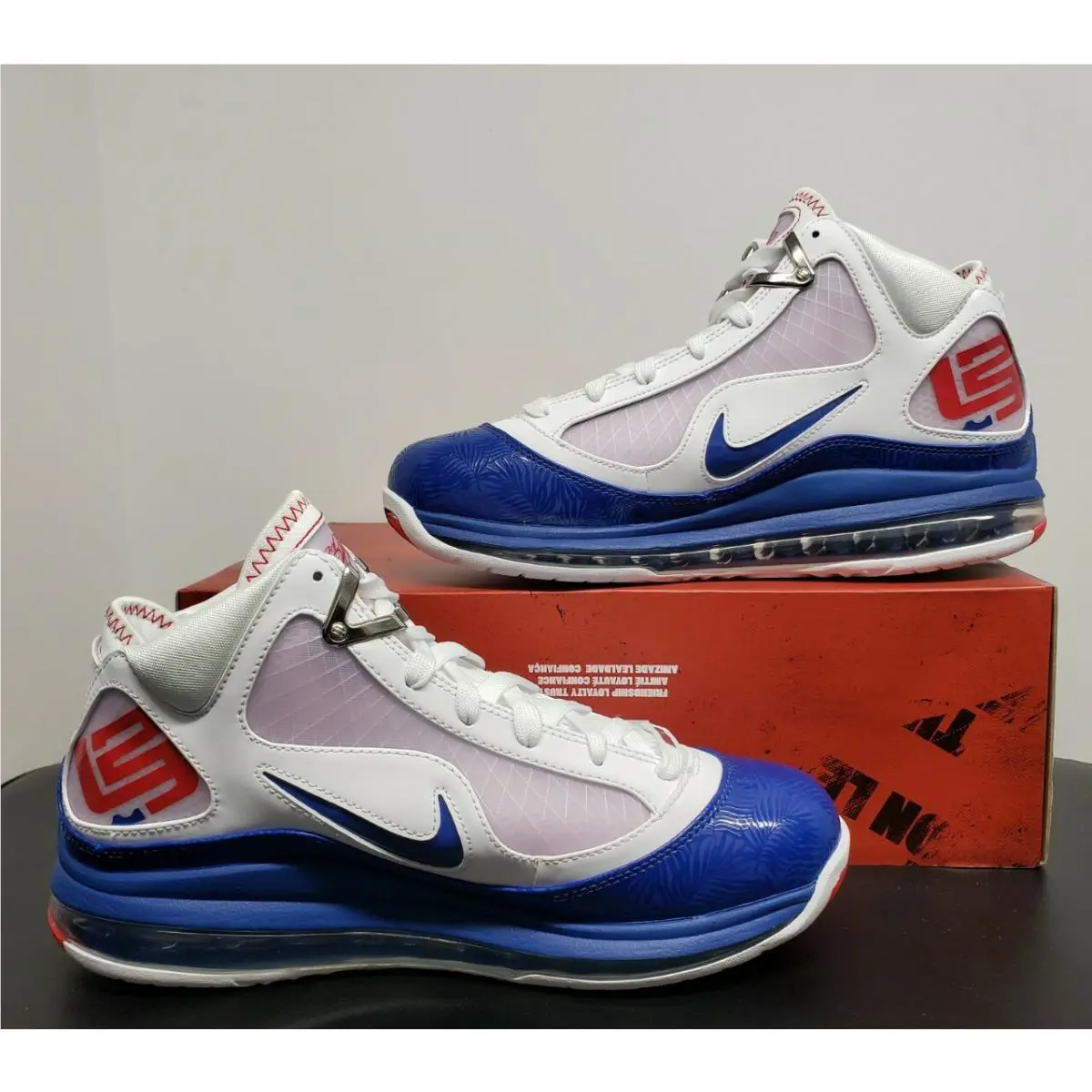 Nike shoes - Nike LeBron 7 - LeBron - DJ5158-100 - Blue, Manufacturer: Rush Blue 0