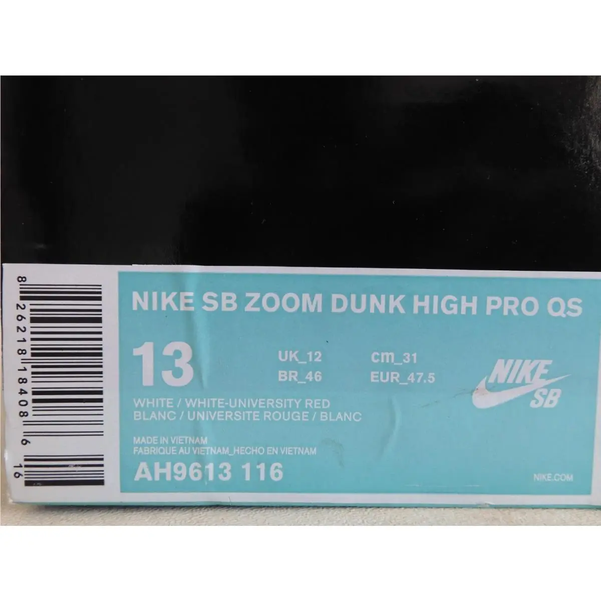Nike shoes - Nike Dunk SB - Dunk - AH9613-116 - White (UPC: 826218184086) 3