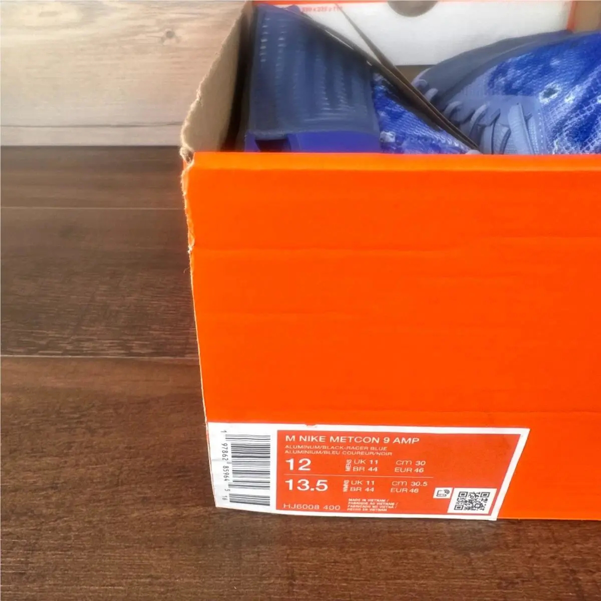 Nike shoes - Nike Metcon 9 AMP - Metcon AMP - HJ6008-400 - Blue 6