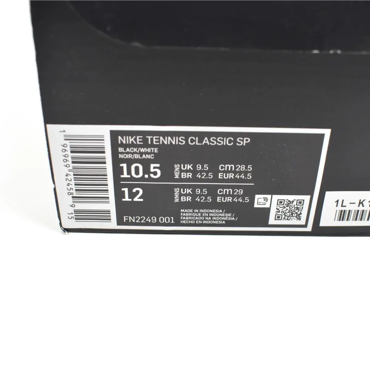 Nike shoes - Nike Tennis Classic - Tennis Classic - FN2249-001 - Black 10