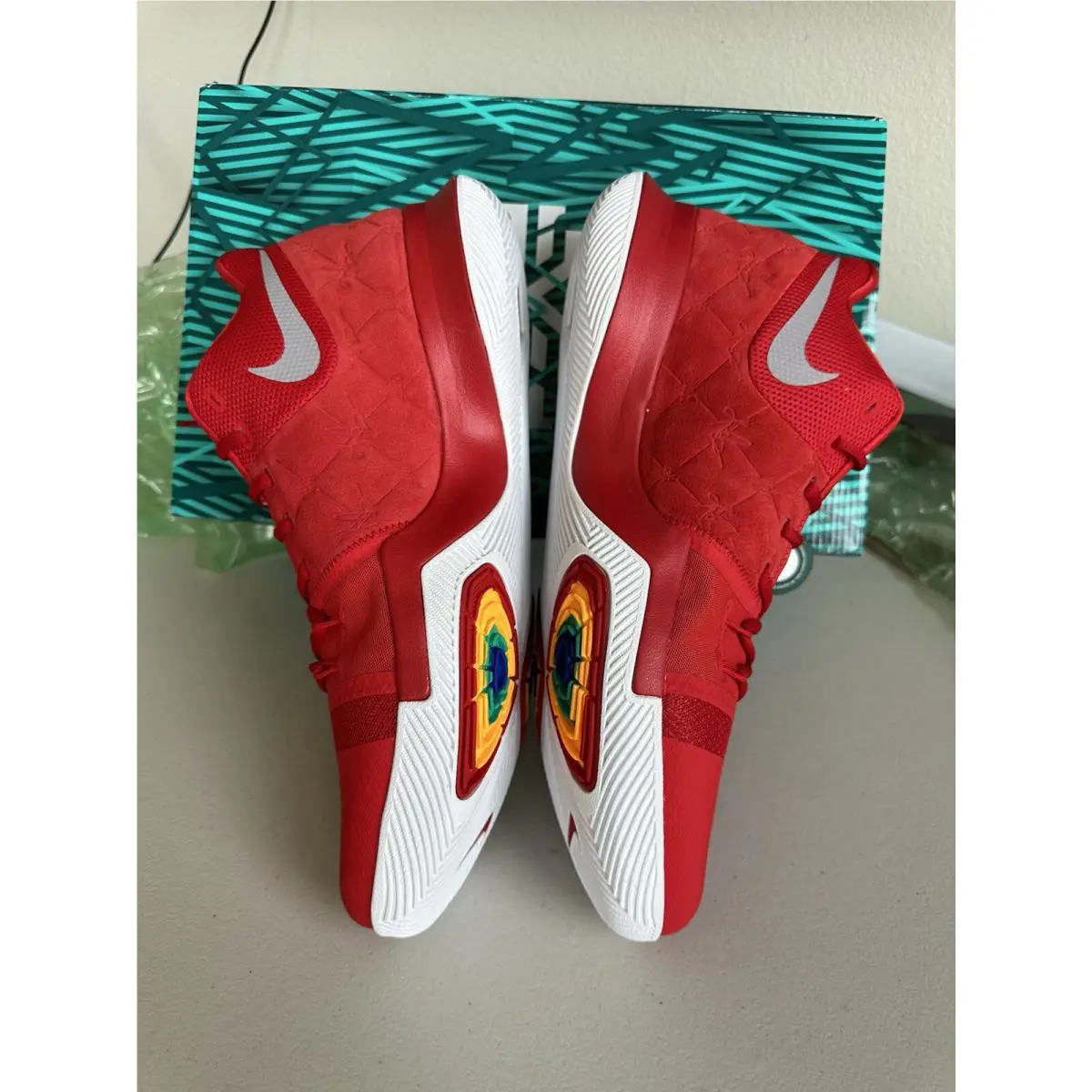 Nike shoes - Nike Kyrie 3 - Kyrie - 852395-601 - Red 5