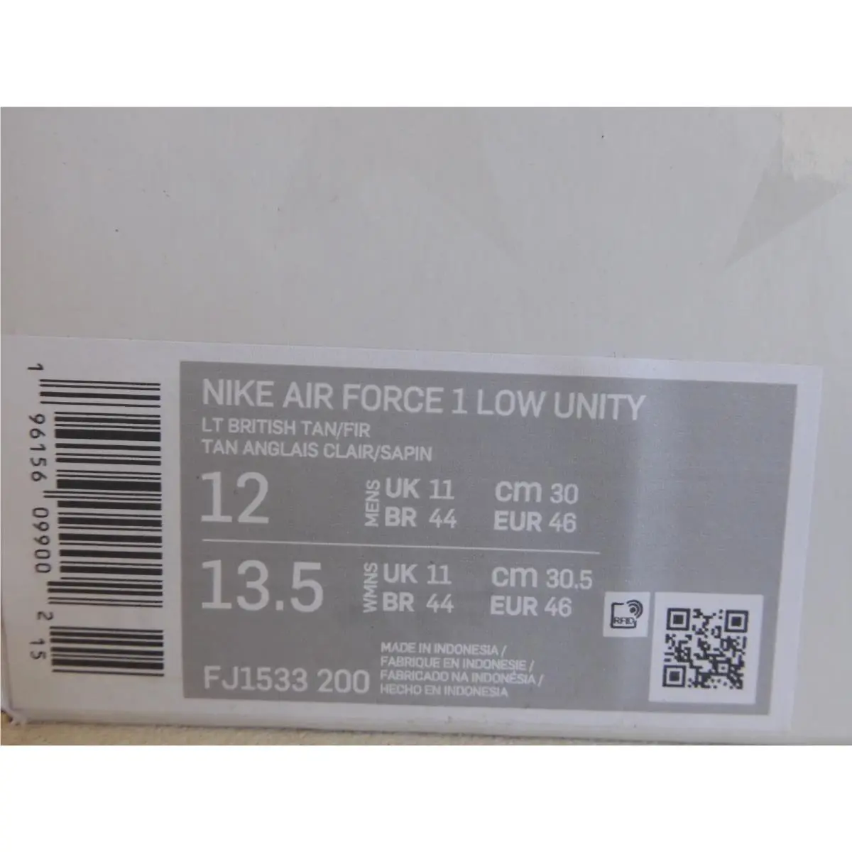 Nike shoes - Nike Air Force 1 Low - FJ1533-200 - Brown (UPC: 196156099026) 3