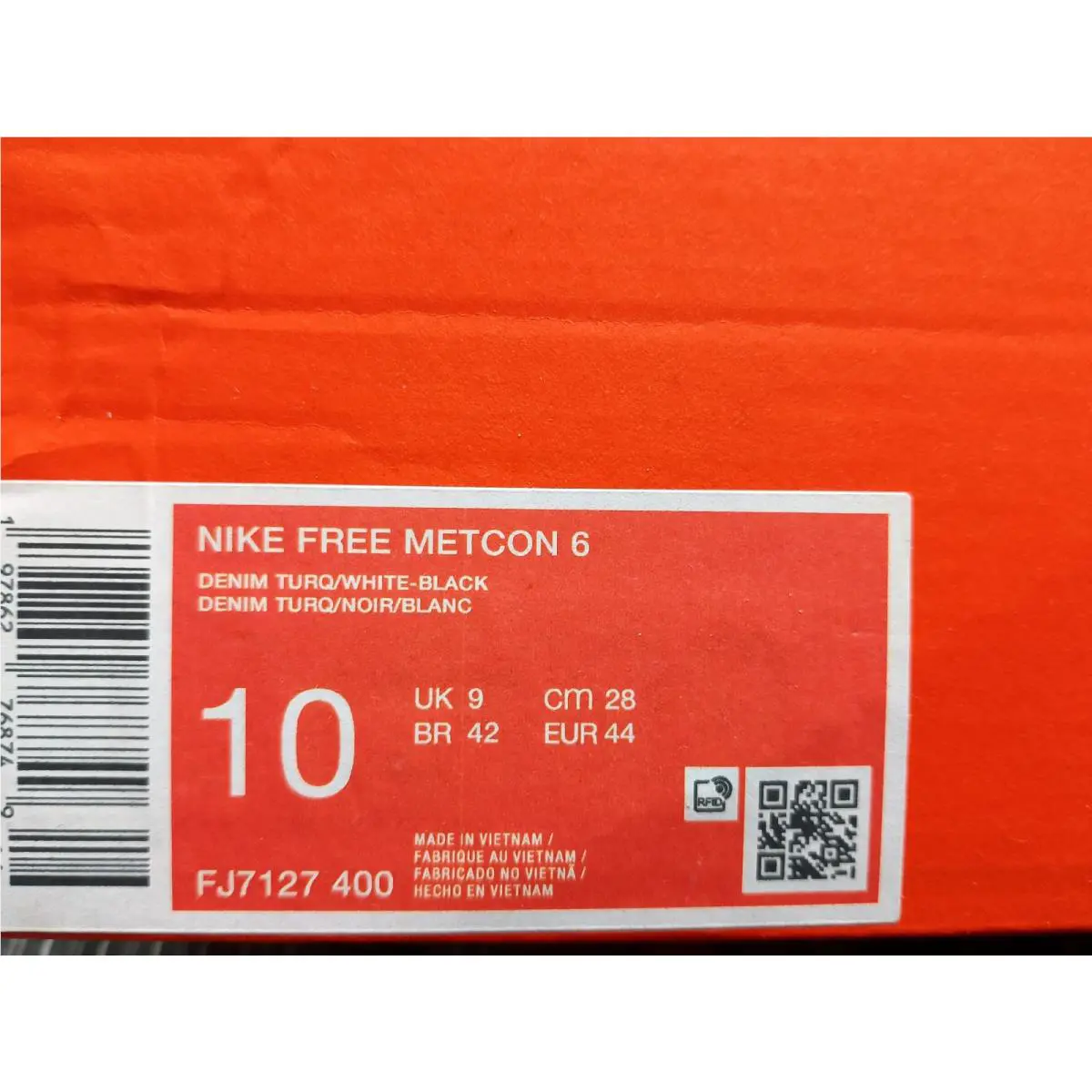 Nike shoes - Nike Free Metcon - Free Metcon - FJ7127-400 - Blue 4