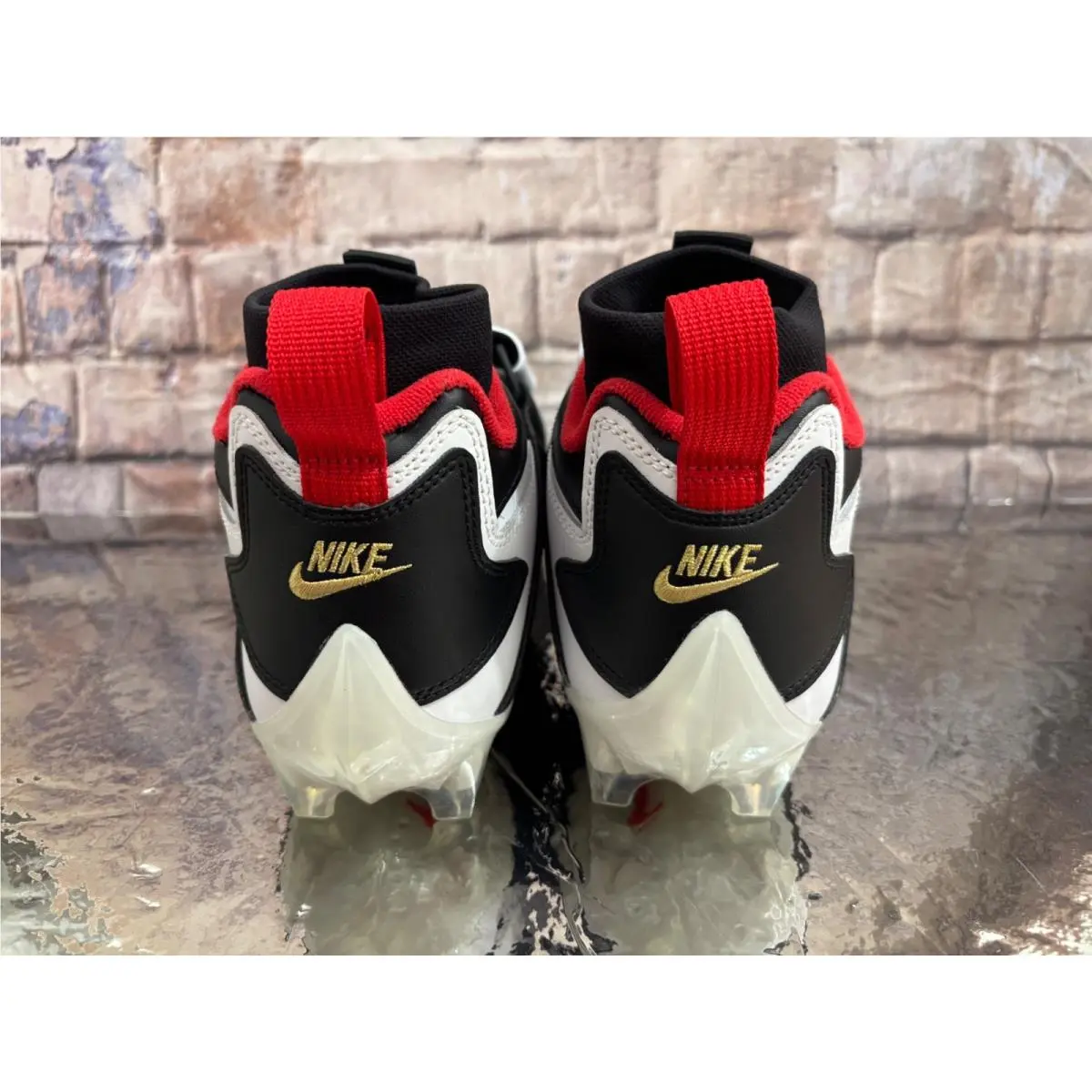 Nike shoes - Nike Air Diamond Turf - Air Diamond Turf - HF5298-100 - White/Black/Red (UPC: 197602949940) 7
