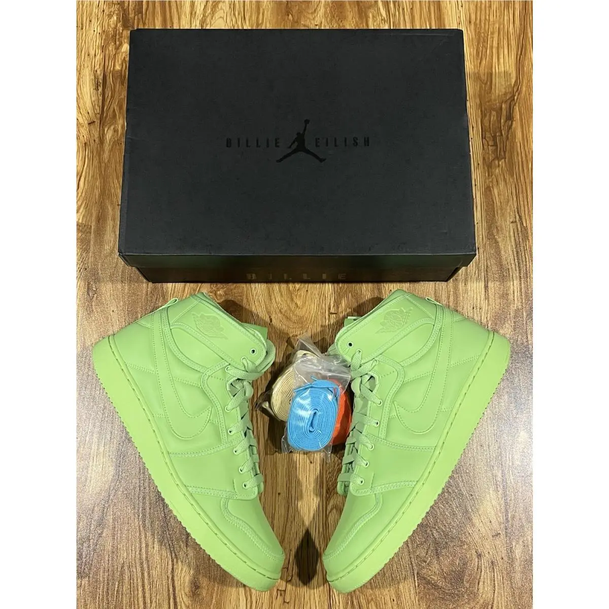 Billie Eilish x Nike Air Jordan 1 KO Womens 12 / Men 10.5 Ghost Green DN2857-330