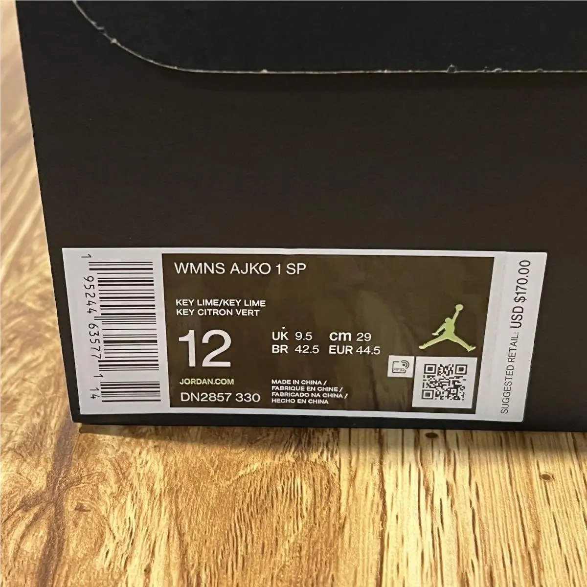 Nike shoes - Air Jordan 1 KO - Air - DN2857330 - Ghost Green 4