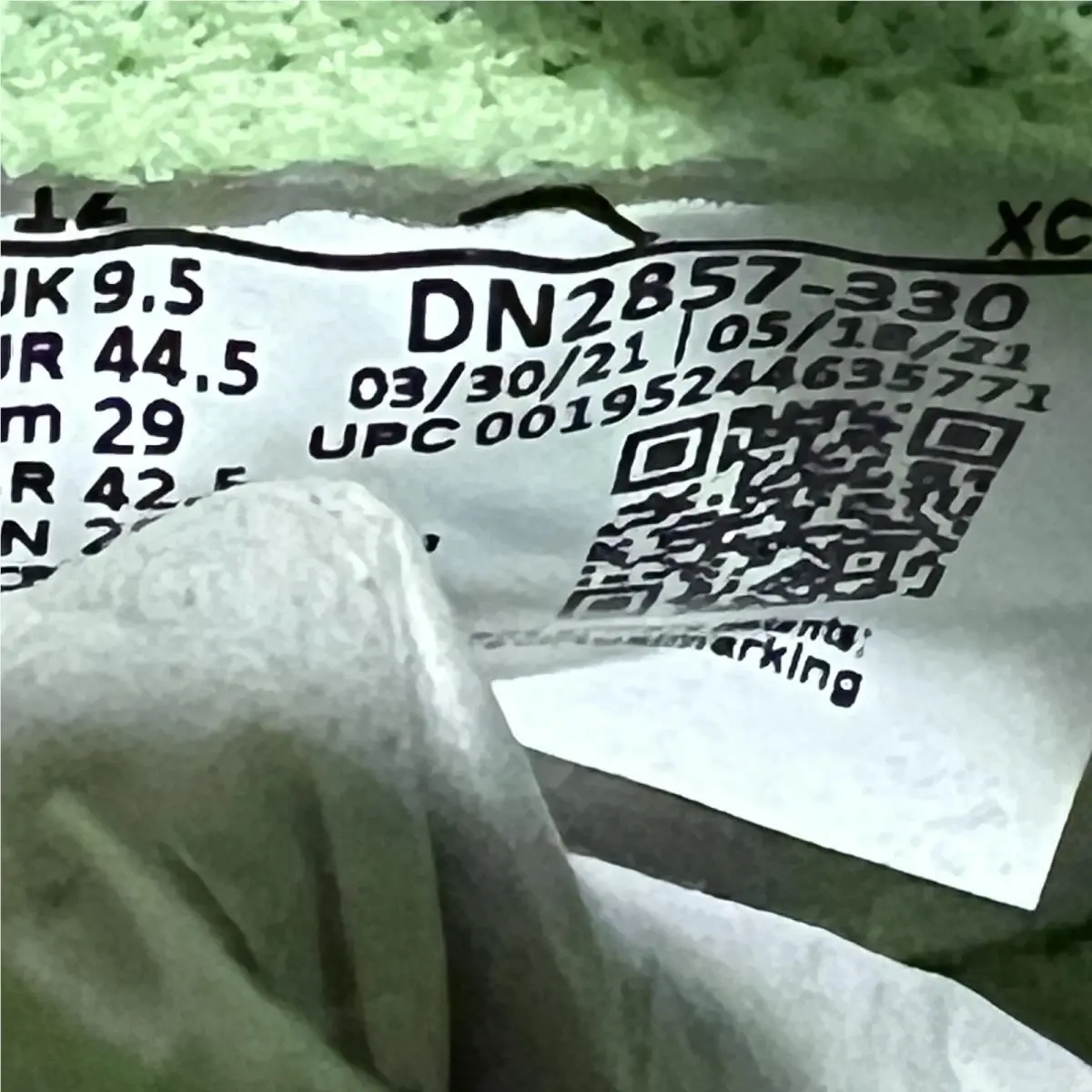 Nike shoes - Air Jordan 1 KO - Air - DN2857330 - Ghost Green 5