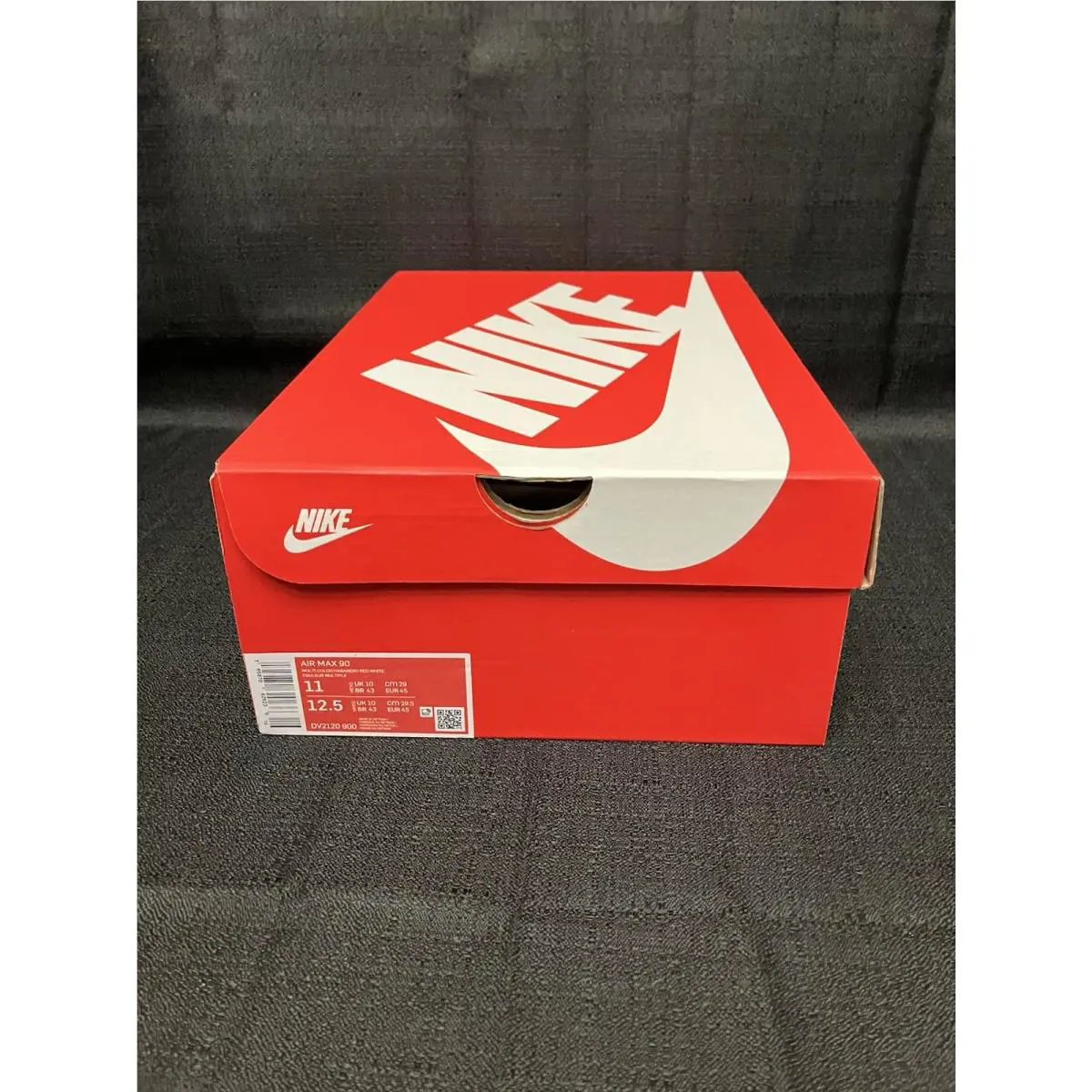 Nike shoes - Air Max 90 Denim - Air Max Denim - DV2120 900 - White Blue Denim Habanero Red 8