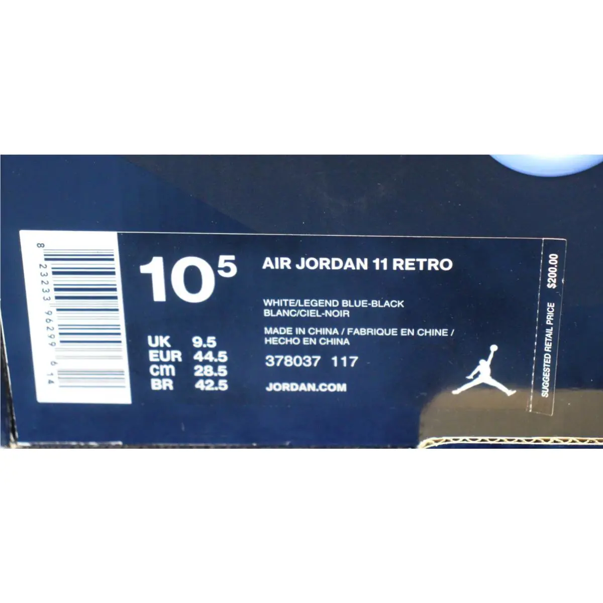 Nike shoes - Air Jordan 11 - Air - 378037-117 - White 18