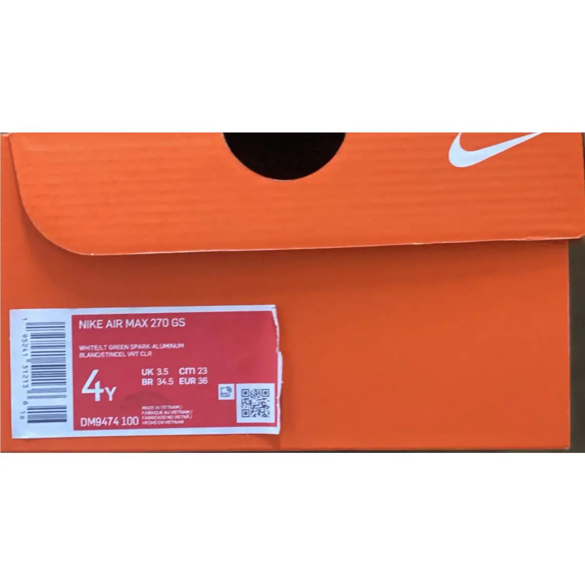 Nike shoes - Nike Air Max 270 - Air Max - DM9474-100 - White 5