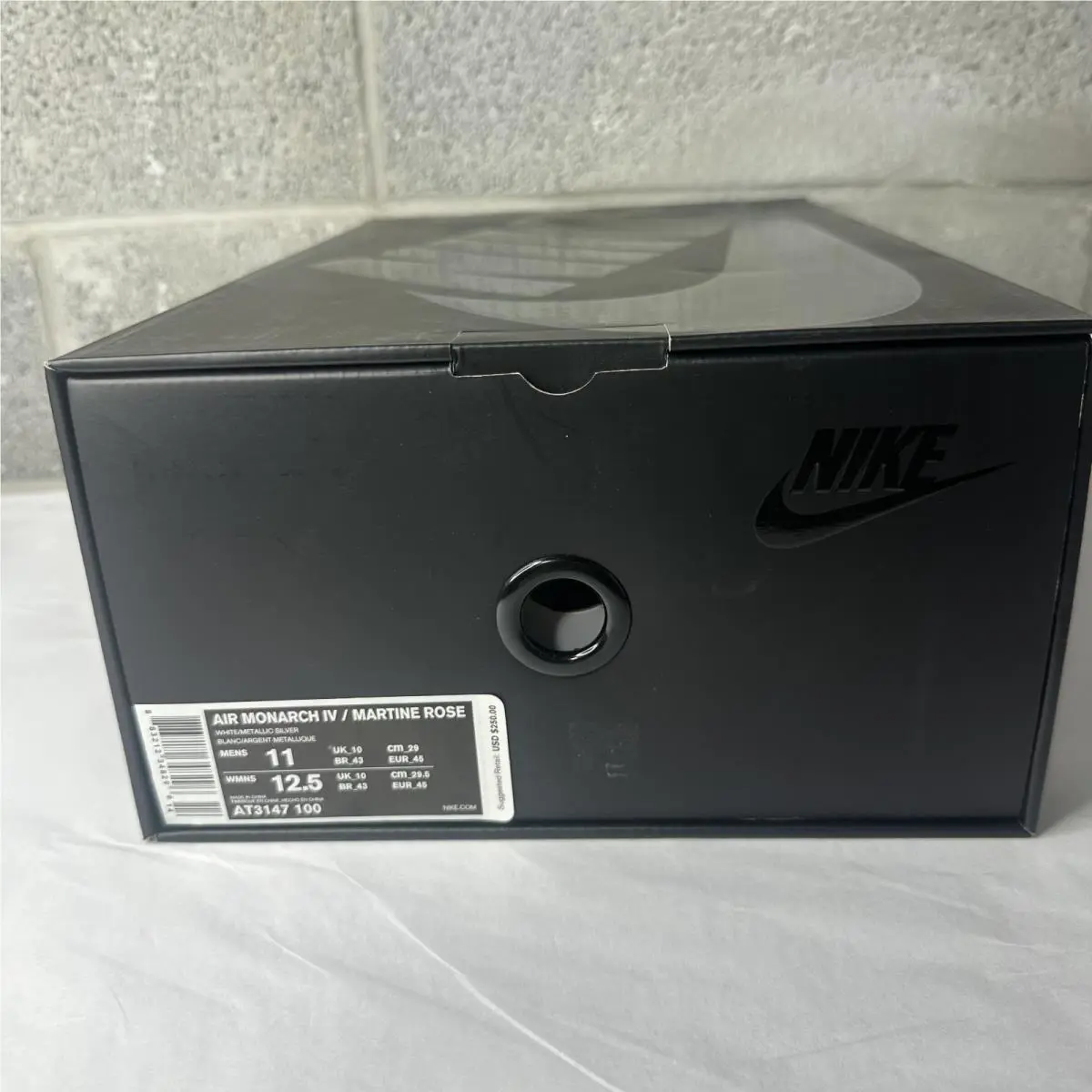 Nike shoes - Air Monarch - Air Monarch - AT3147-100 - White/Blue 4