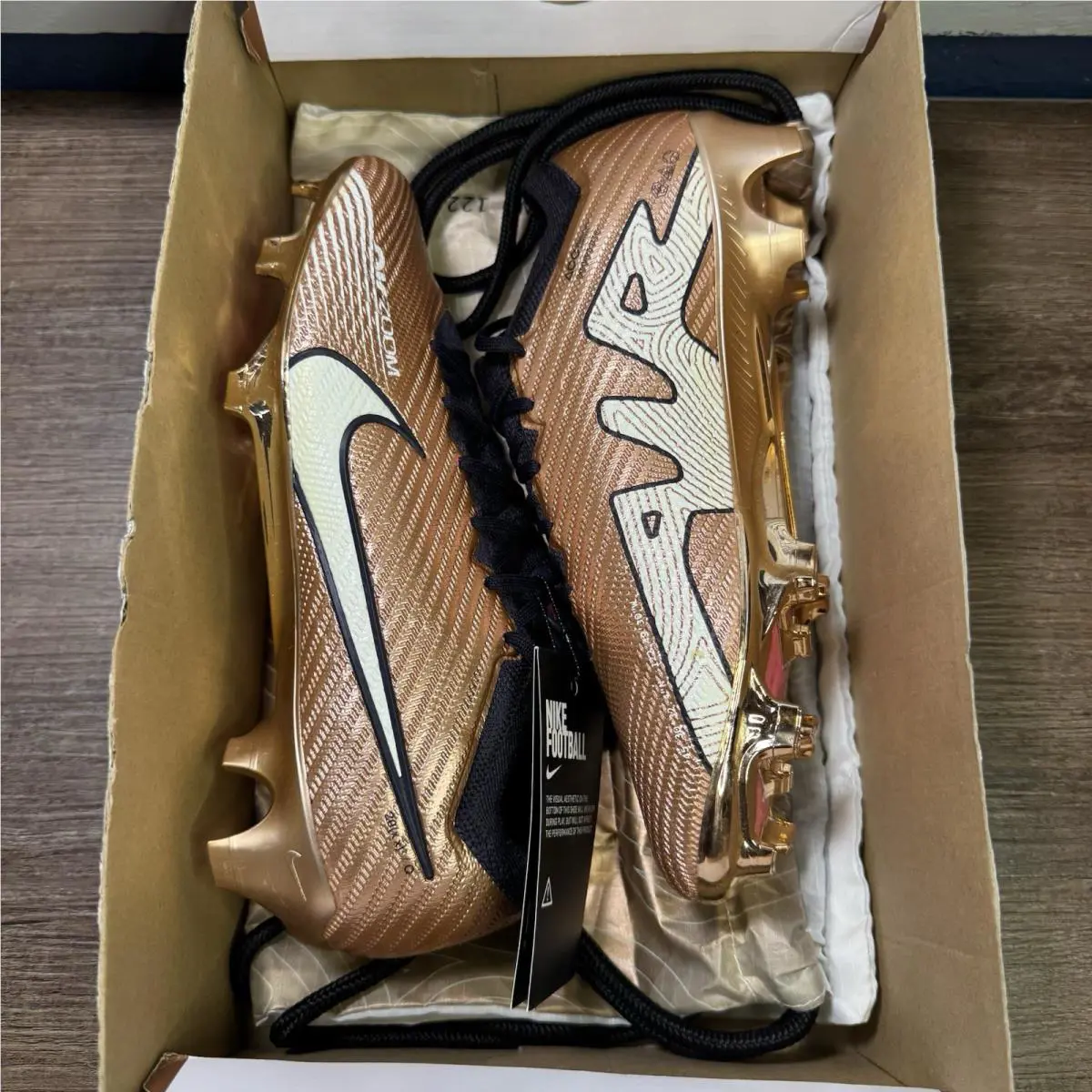 Nike shoes - Nike Zoom Vapor 15 Elite FG - DR5934-810 - Gold (UPC: 0196152906687) 1