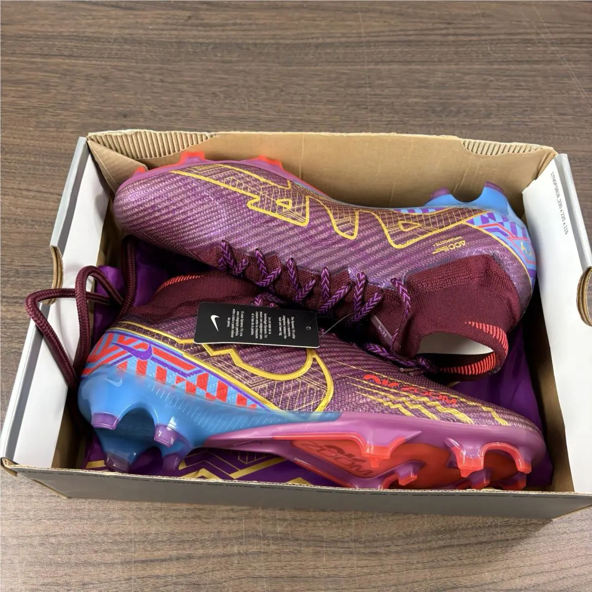 Nike shoes - Nike Zoom Mercurial Superfly 9 Elite Fg KM Mbappe - DO9342-694 - Bronze 8