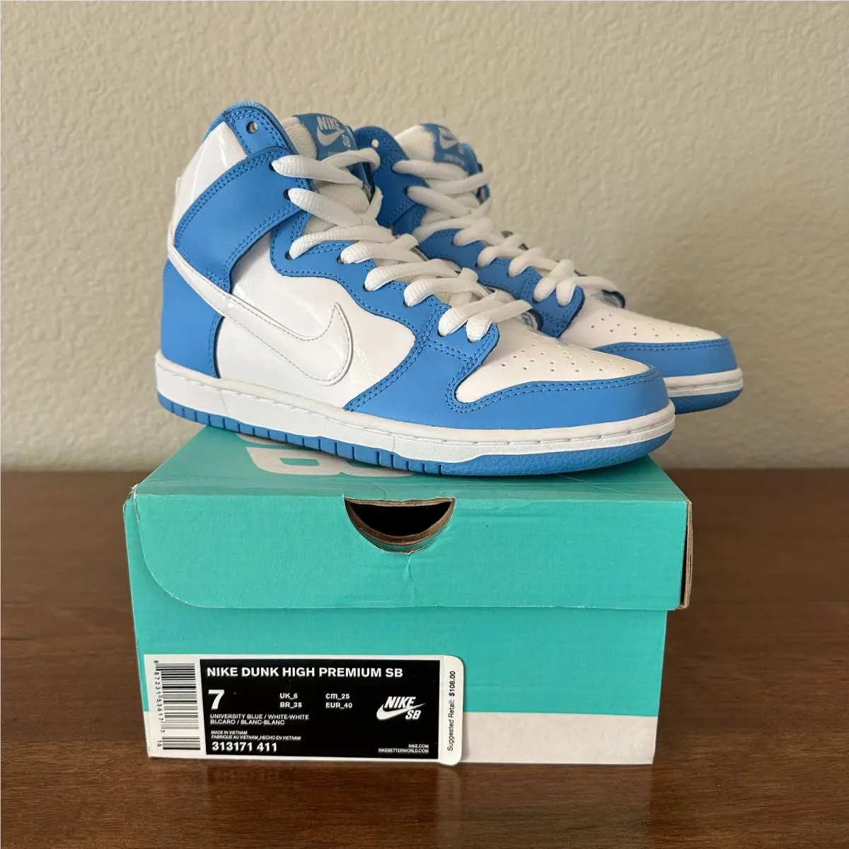 Nike shoes - Nike SB Dunk - Dunk - 313171411 - Blue 0