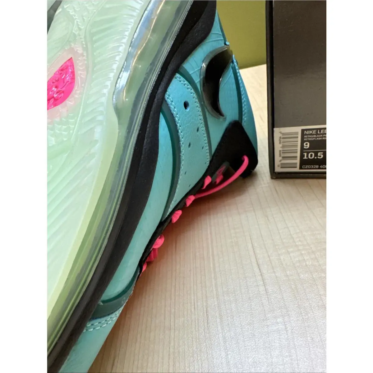 Nike shoes - Nike LeBron 8 - LeBron - CZ0328-400 - Blue (UPC: 0195240804829) 11