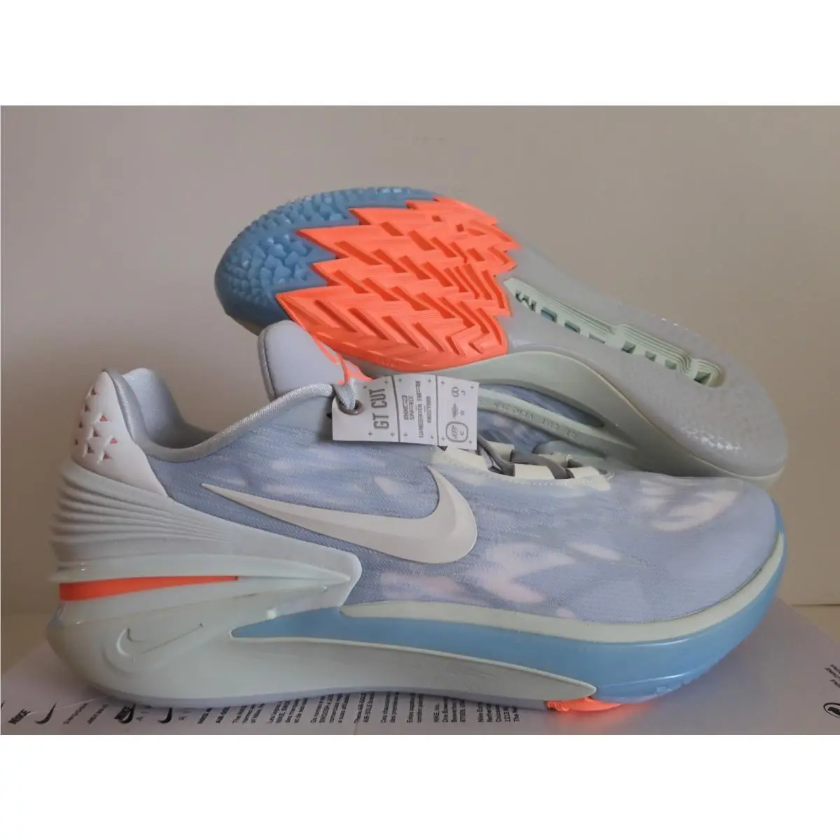 Nike Air Zoom G.t. GT Cut 2 Aura-sail-barely Green SZ 15 DJ6015-402 - Blue