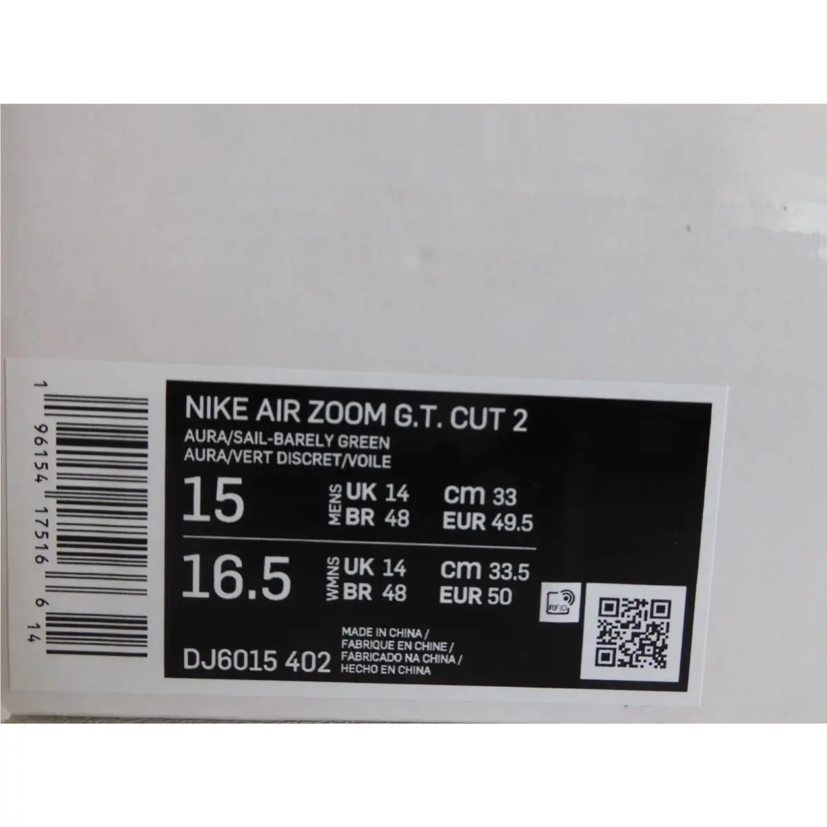 Nike shoes - Nike Air Zoom GT Cut - DJ6015-402 - Blue (UPC: 196154175166) 3