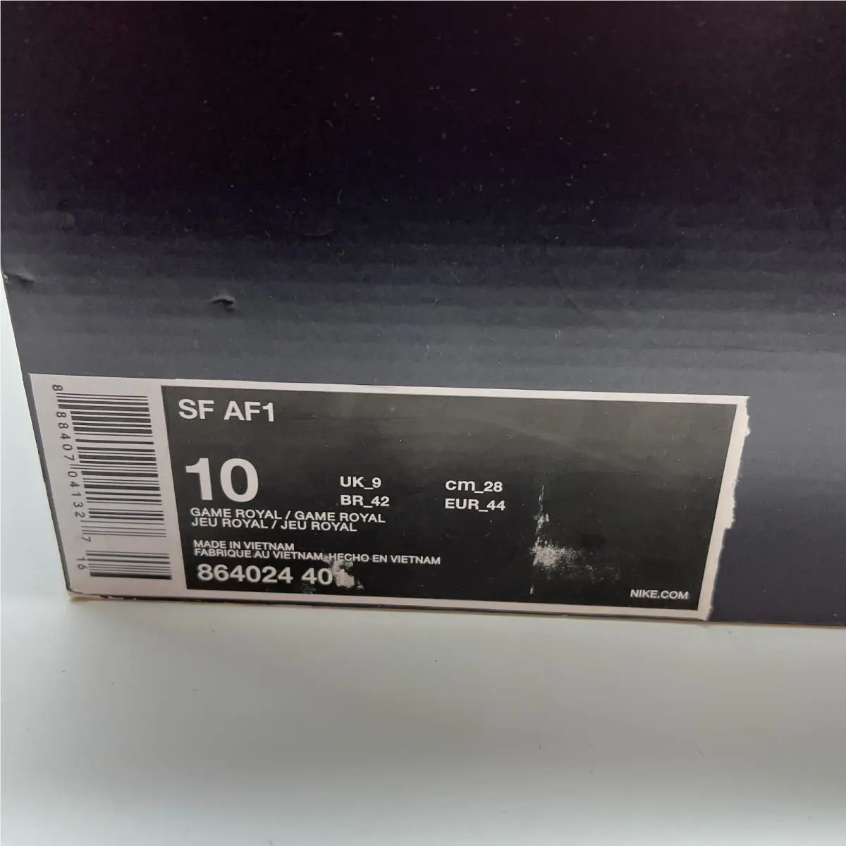 Nike shoes - Nike Air Force 1 - Air Force - 864024 401 - Blue (UPC: 888407041327) 8