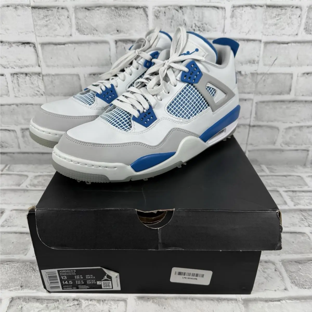 Nike shoes - Jordan 4 Golf - Golf - CU9981-101 - Multicolor 0