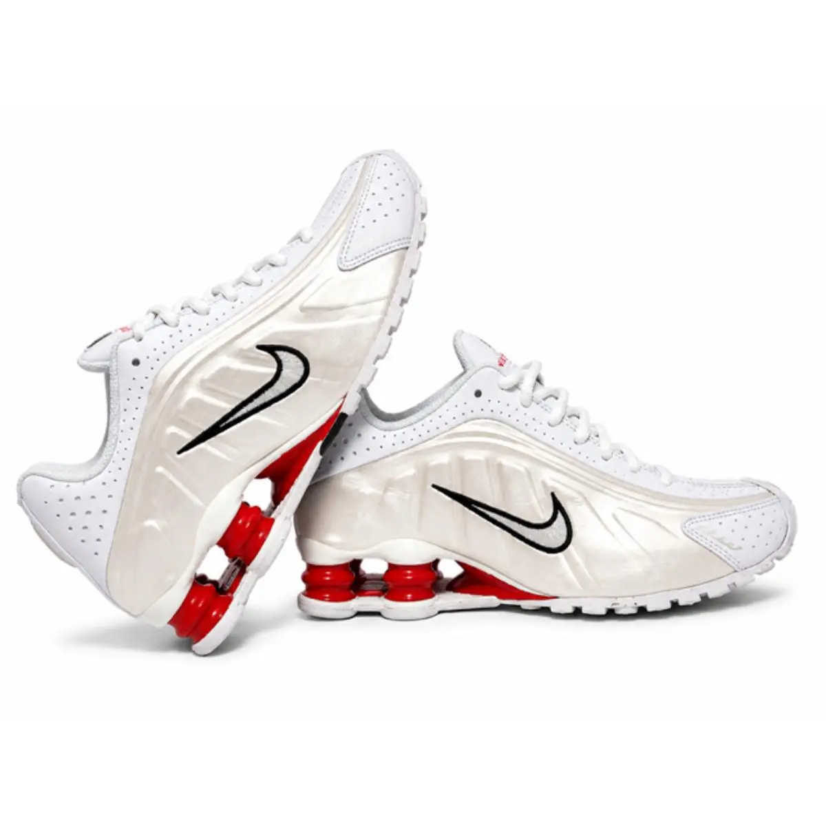 Nike shoes - Nike Shox R4 - Shox - AR3565-103 - White 1