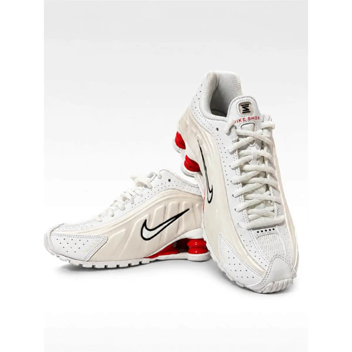 Nike shoes - Nike Shox R4 - Shox - AR3565-103 - White 0