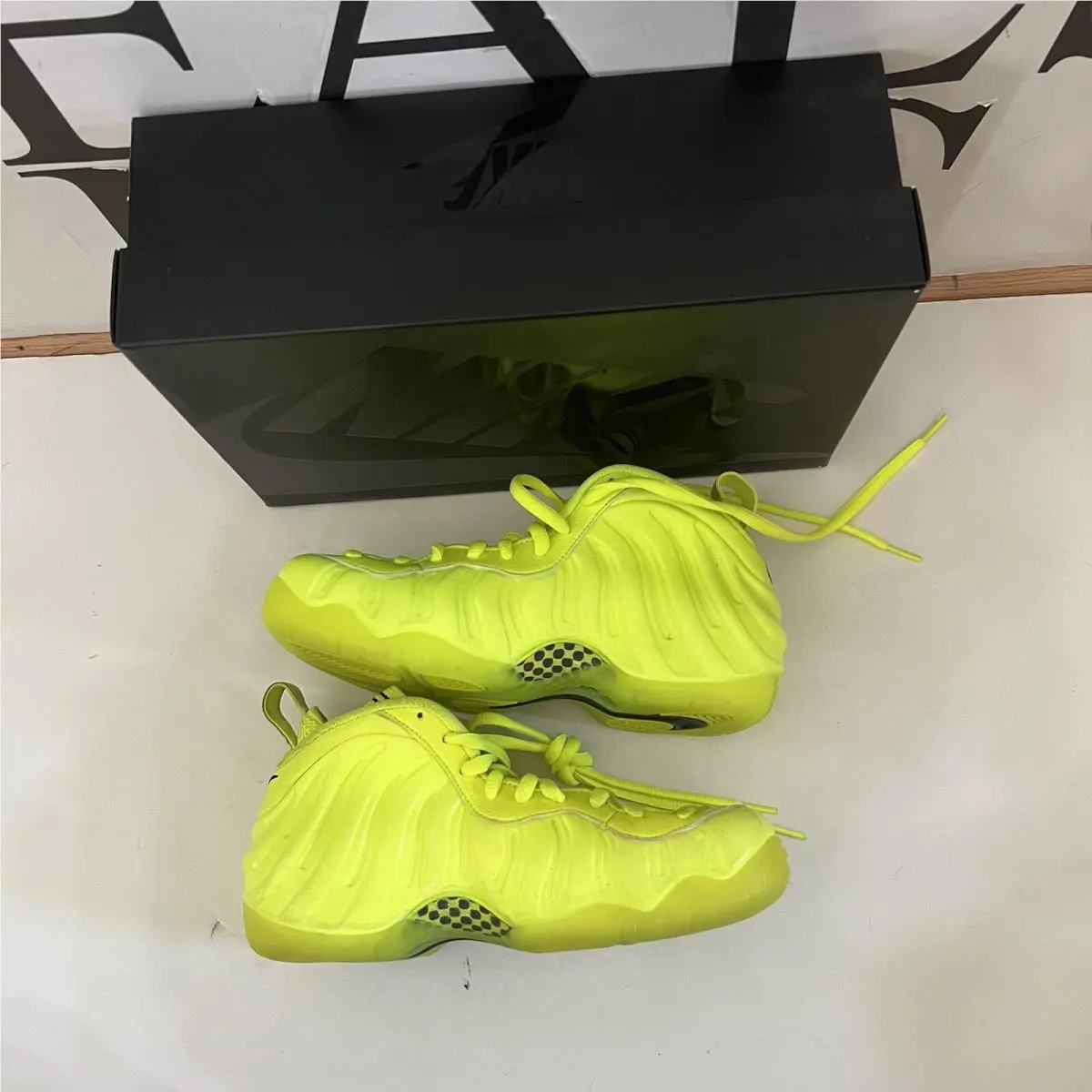 Nike shoes - Nike Air Foamposite - Air Foamposite - 624041-700 - Green (UPC: 0885177989279) 0