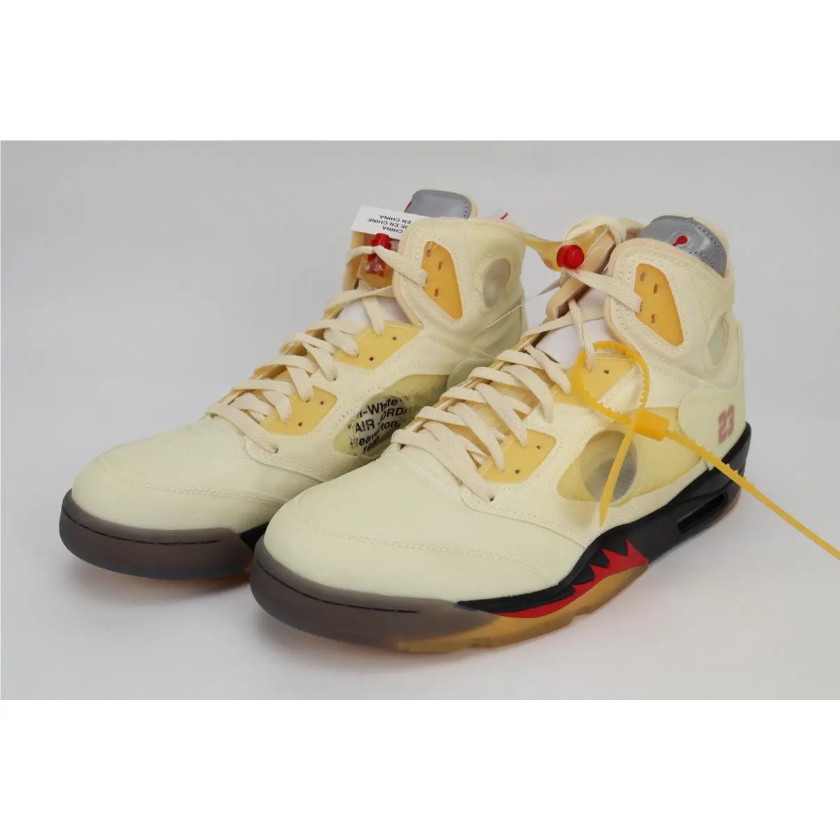 Nike shoes - Air Jordan 5 - Air - DH8565 100 - Sail 2