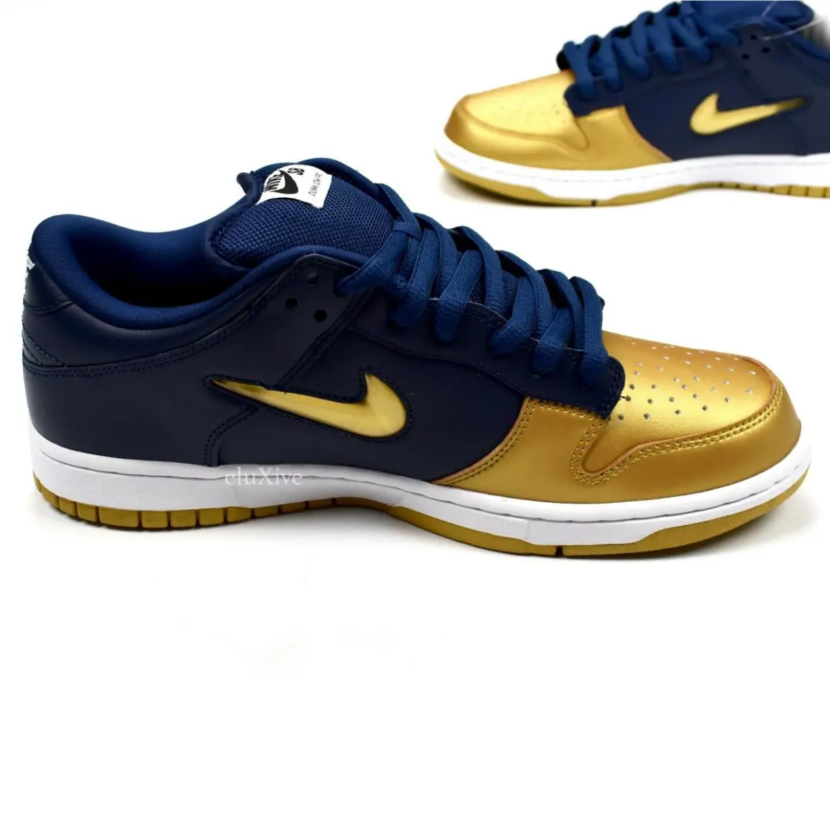 Nike shoes - Nike Sb Dunk Low - Dunk Low - CK3480 700 - Blue, Manufacturer: Metallic Gold 2