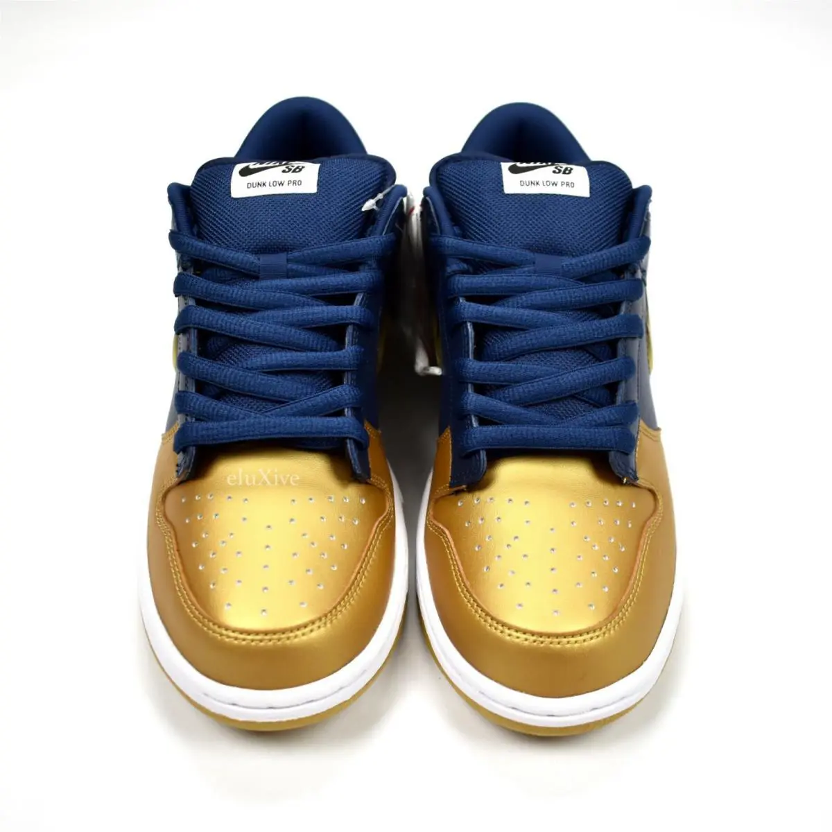 Nike shoes - Nike Sb Dunk Low - Dunk Low - CK3480 700 - Blue, Manufacturer: Metallic Gold 3