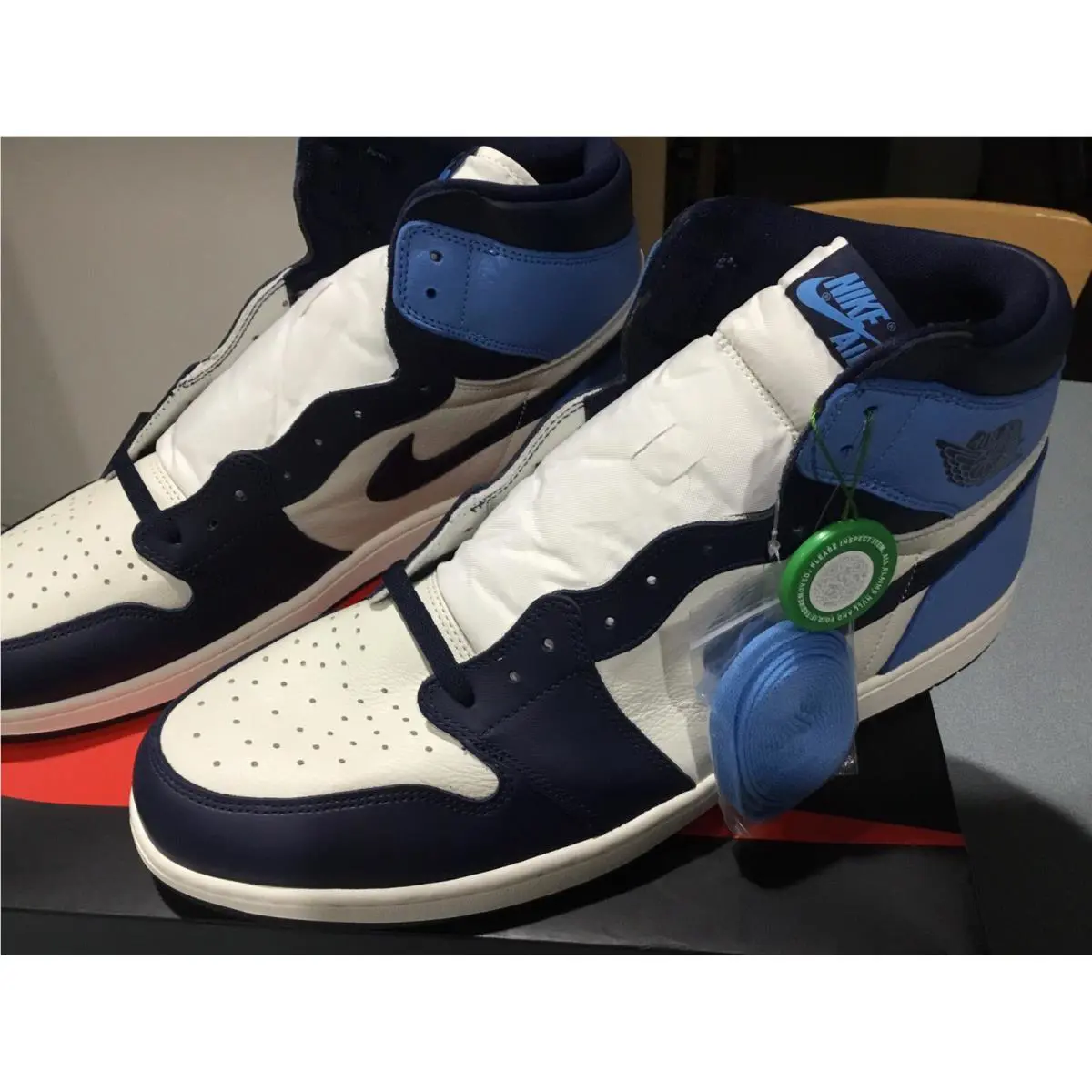 Nike shoes - Jordan OG - 555088-140 - Blue 0