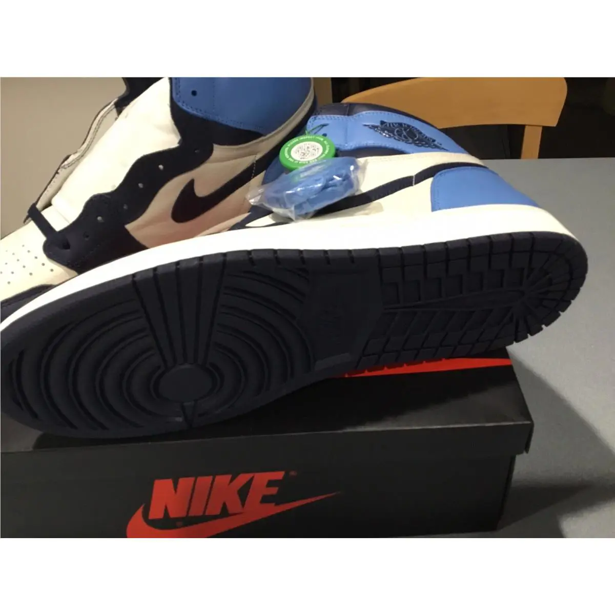 Nike shoes - Jordan OG - 555088-140 - Blue 2