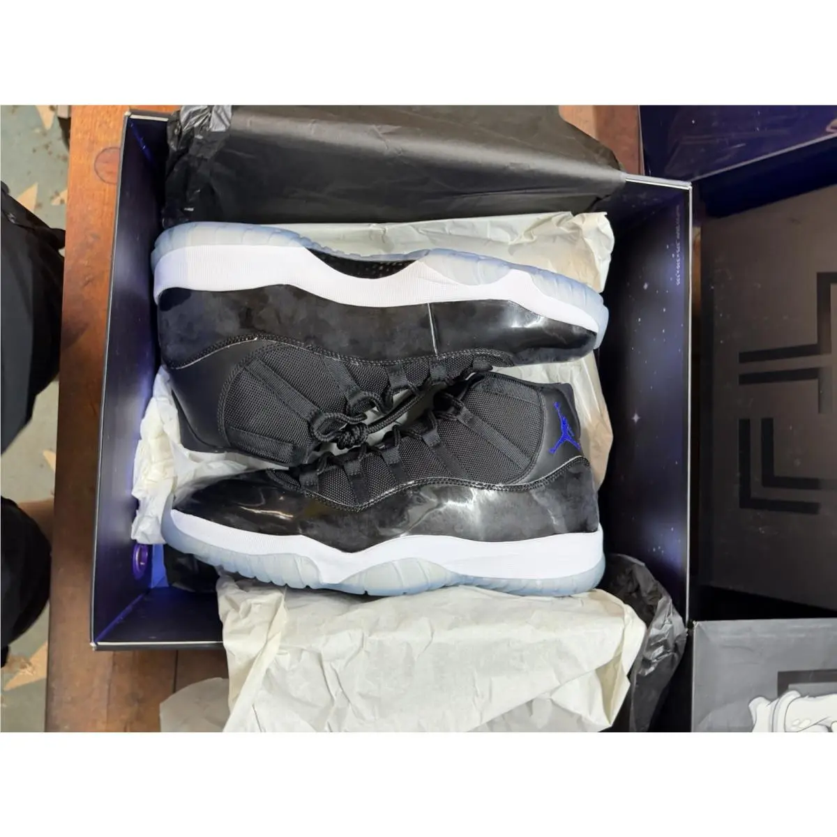 Nike shoes - Air Jordan 11 - Air - 378037-003 - Black (UPC: 0888507264442) 1