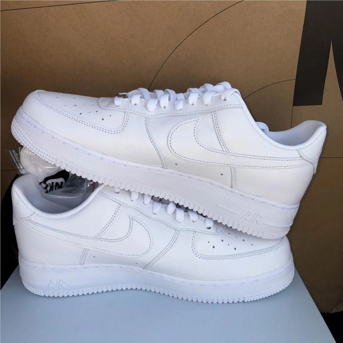 Nike shoes - Nike Air Force 1 - Air Force - CZ8065-100 - White, Manufacturer: White/White/Cobalt Tint/White 1