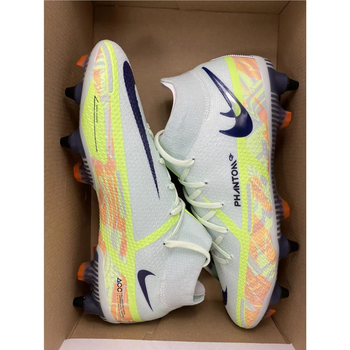 Nike shoes - Nike Phantom GT2 - Phantom - DJ8042 344 - Barely Green/Blackened Blue (UPC: 196149139357) 5