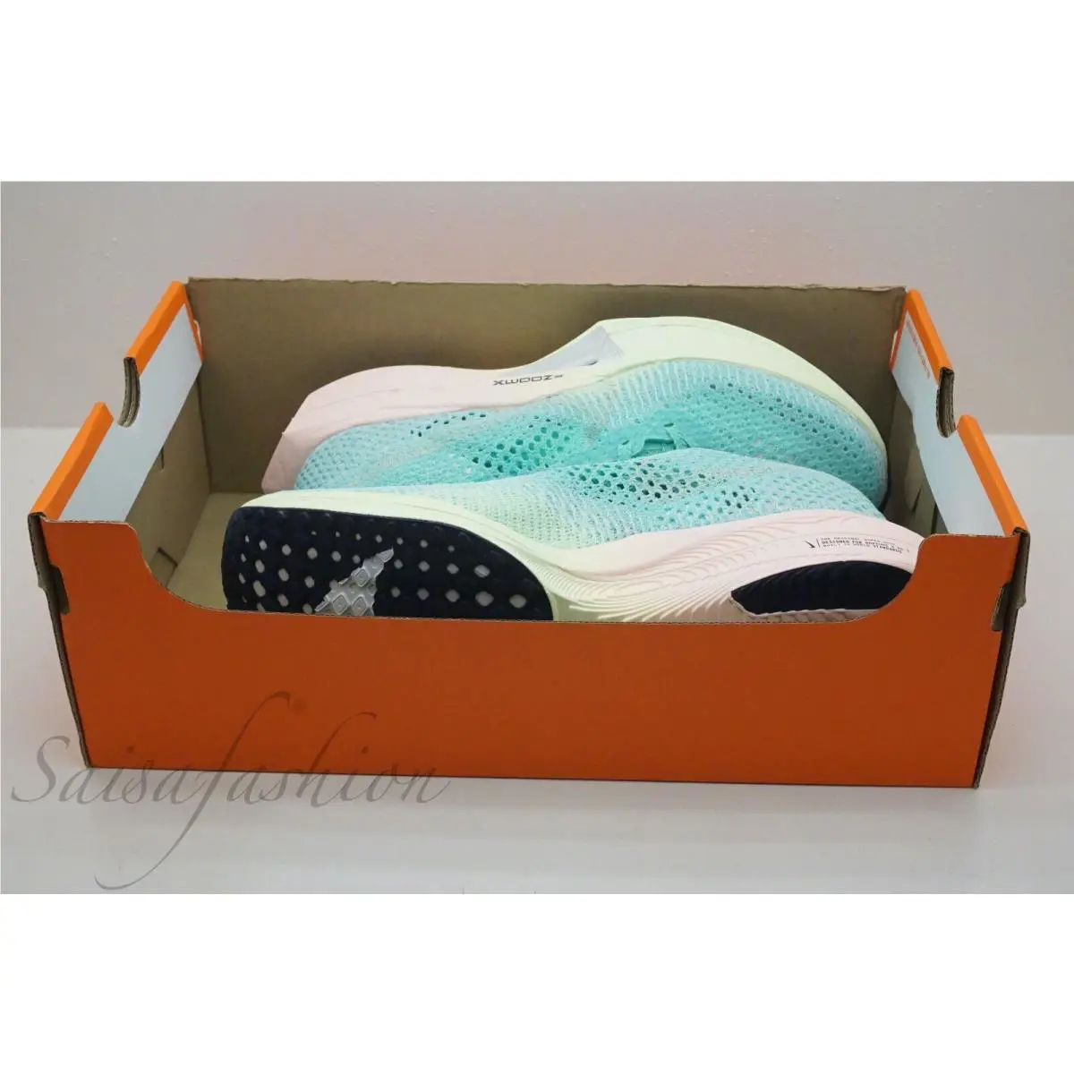 Nike shoes - Nike ZoomX Vaporfly - ZoomX Vaporfly - HQ3505-379 - Green (UPC: 197601910217) 1