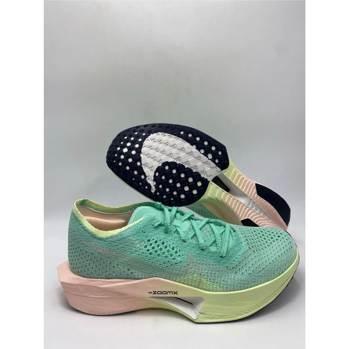 W Zoomx Vaporfly Next% 3FK Mint Foam Sail Sunset HQ3505 379 Wmns Sz 8.5 by Nike